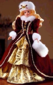 happy holidays 1998 barbie value